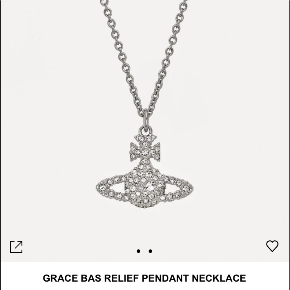 Vivienne Westwood- Grace Bas Relief Pendant Necklace
